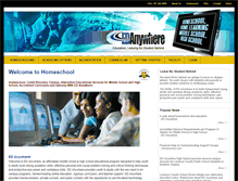 Tablet Screenshot of educationanywhere.com